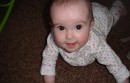 baby crawling