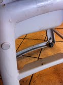 dirty highchair