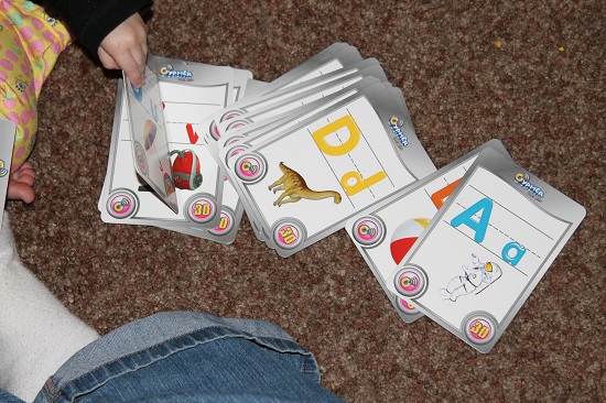 alphabet learning cards