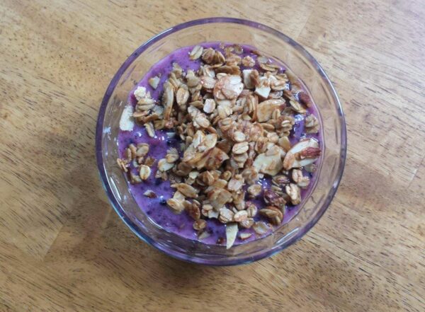 Learn how to make this easy gluten free granola to make your own yogurt topping.