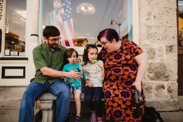 Zalewski family photo in Cedarburg, WI