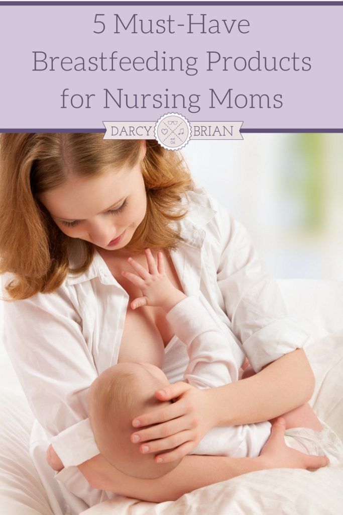 Expecting a new baby and planning to breastfeed? Check out these breastfeeding product recommendations from a two time nursing mom! Some of these items make great baby shower gifts too.