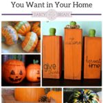 Looking for creative pumpkin decorations to put out this fall? These fun DIY projects will help you decorate for Halloween and Thanksgiving.
