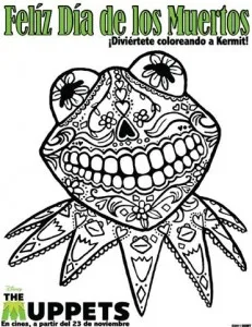 kermit the frog coloring pages