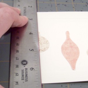 Creating a Christmas Ornament Card