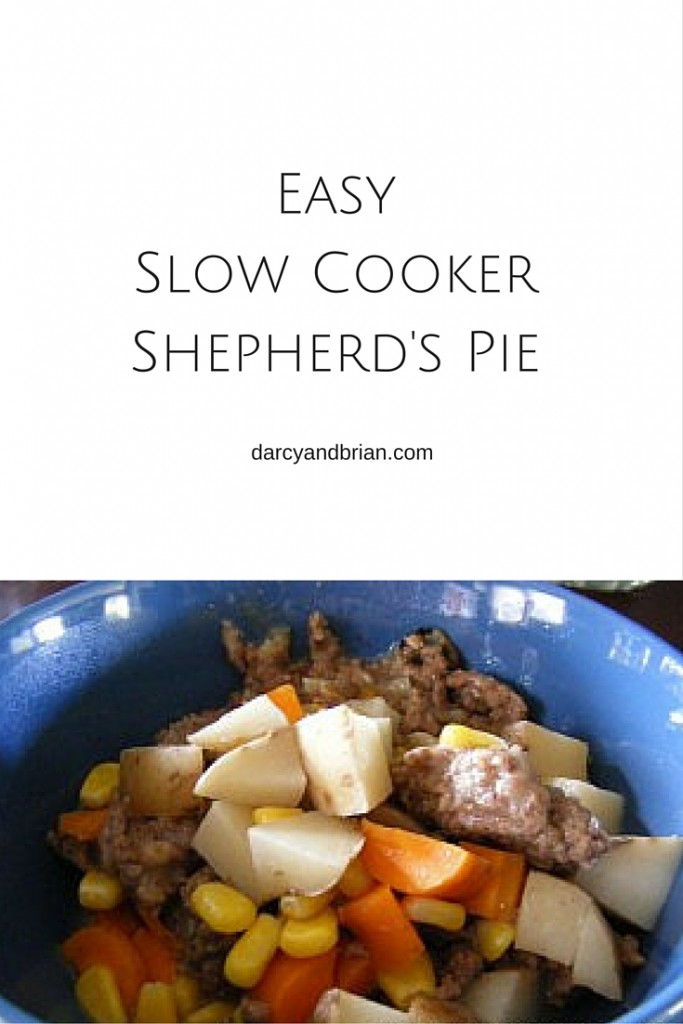 Slow Cooker Shepherd's Pie