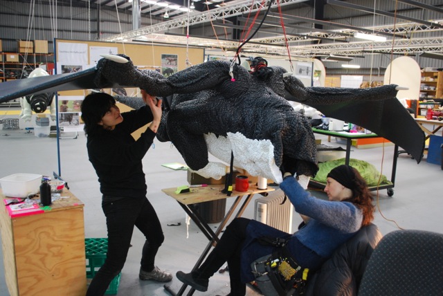 Making of the dragons 5 - Flying Toothless