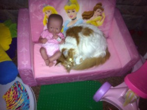 Preparing for a Sibling With a Realistic Looking Baby Doll