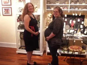 nov 11 2012 baby bump with dawn