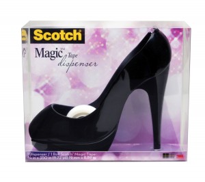 high heel shoe tape dispenser