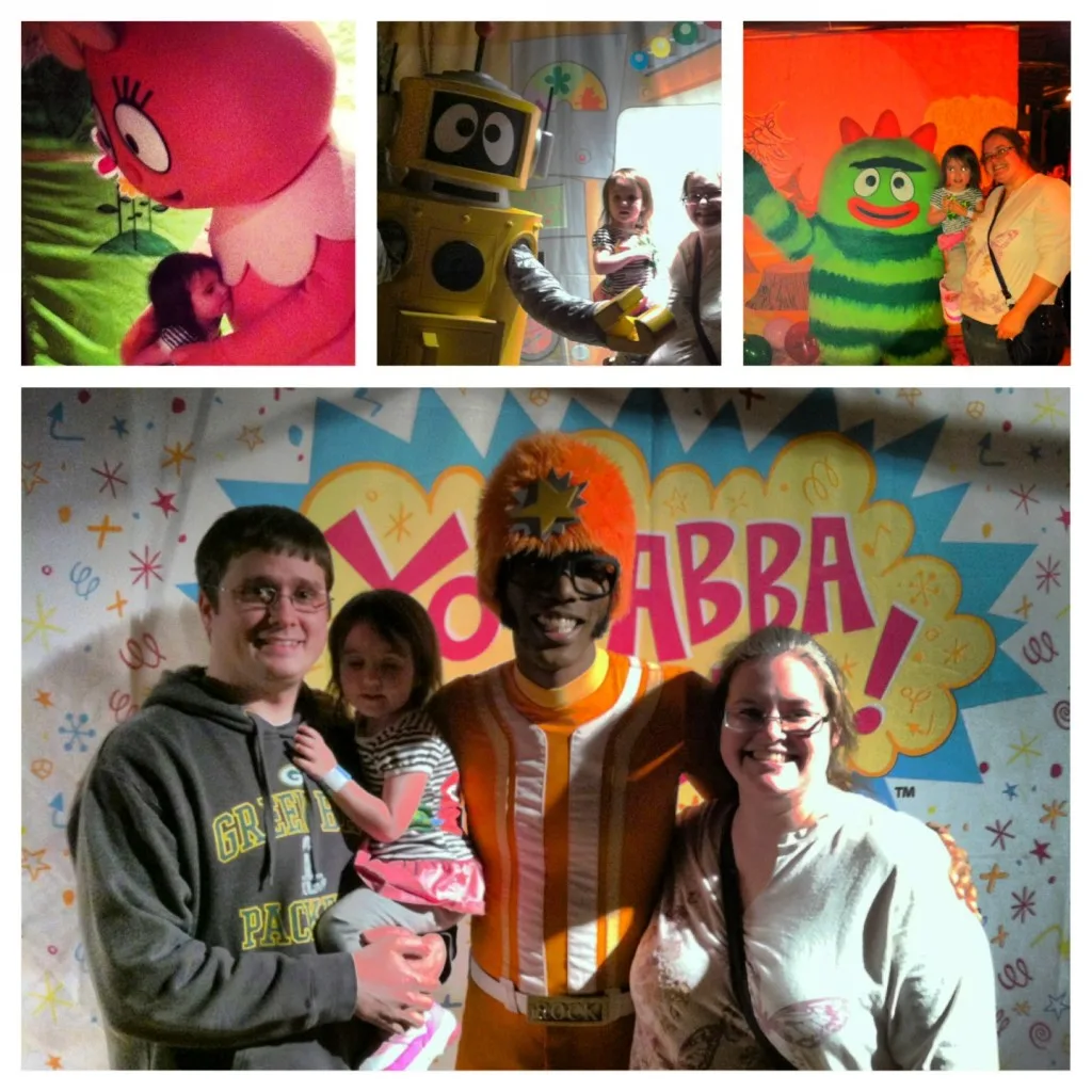 yo gabba gabba meet and greet