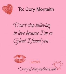 vday cory