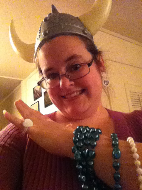 My toddler dressed me.