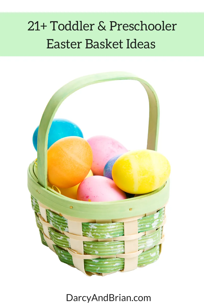 Surprise and delight the kids with a mix of indoor and outdoor toys for Easter. Check out our Easter basket gift ideas for toddlers and preschoolers!