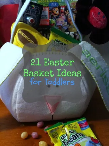 21 Easter Basket Ideas for Toddlers and Preschoolers (without all the sugar!)