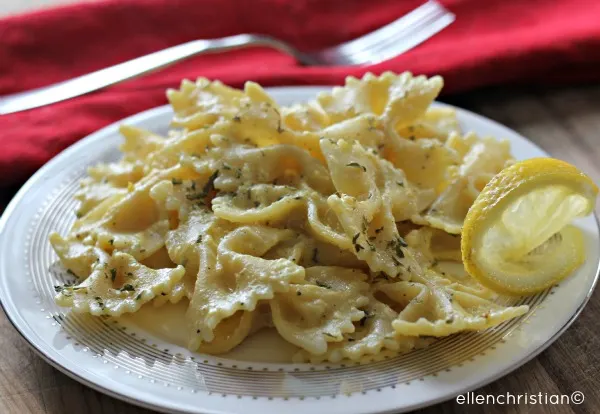 lemon pasta recipe