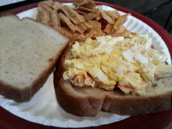 egg salad sandwich