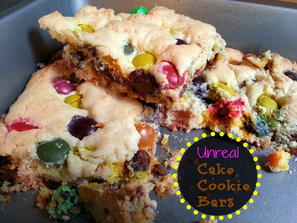 cake cookie bars in pan