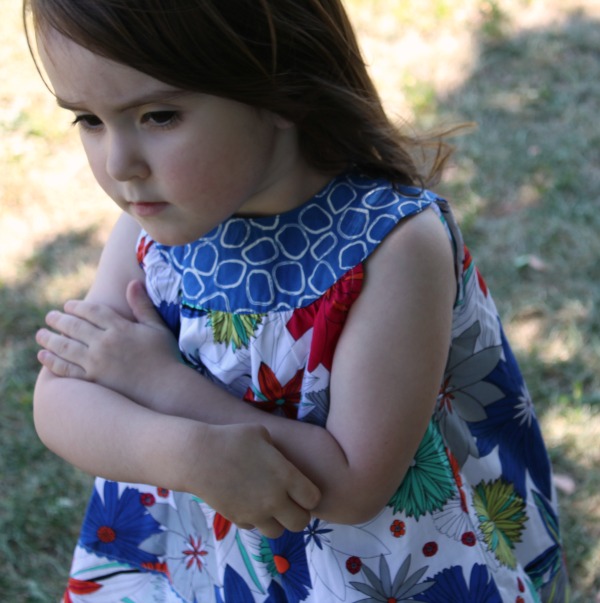 close up of toddler girl