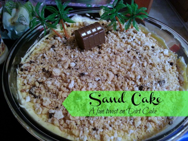 sand pudding cake