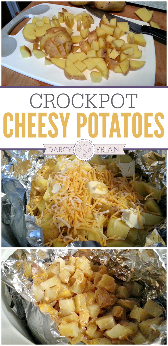 Make a scrumptious potato side dish without heating up the house with the oven. This Crock Pot Cheesy Potatoes recipe is easy to prepare!