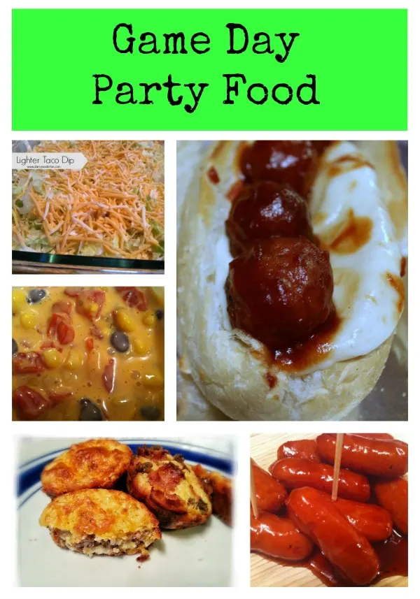 Game Day Party Food Recipes