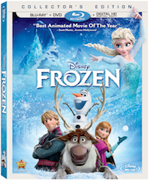 frozen bluray