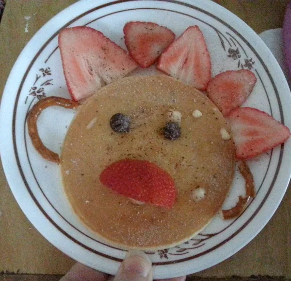 Happy Pancake Face