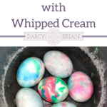 Looking for a fun alternative to decorating Easter eggs with toddlers? Check out How to Dye Easter Eggs with Whipped Topping!