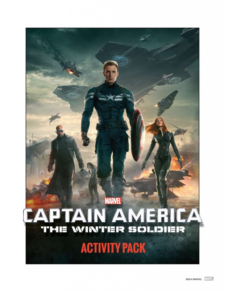 Captain America 2 Activity Pack Cover