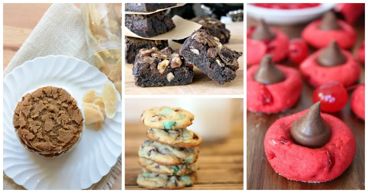 Who can resist holiday desserts? Kick your holiday baking up a notch with these delicious 36 Cookies and Bars Recipes Perfect for Holiday Parties or Christmas Gifts!