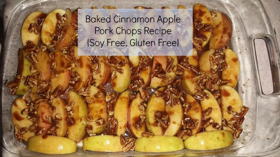 baked cinnamon apple pork chops titled