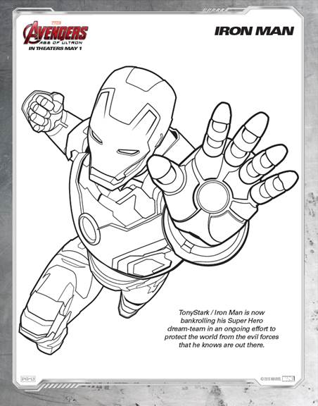 crayons assemble for these avengers coloring pages