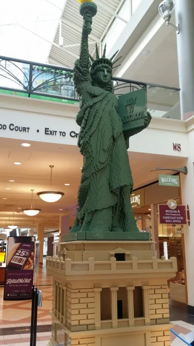 Statue of Liberty LEGO replica