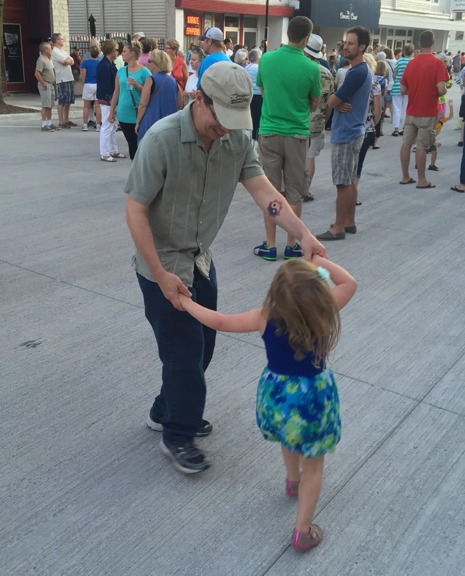 Dancing at Friday Night Live in Waukesha