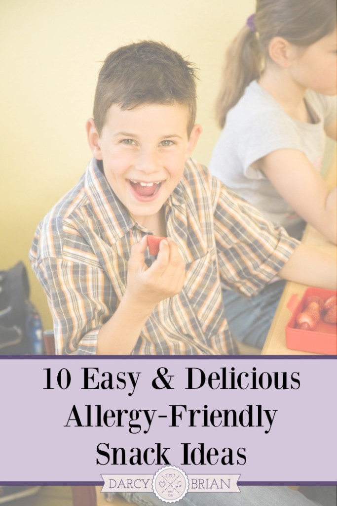 10 Easy AllergyFriendly Snack Ideas