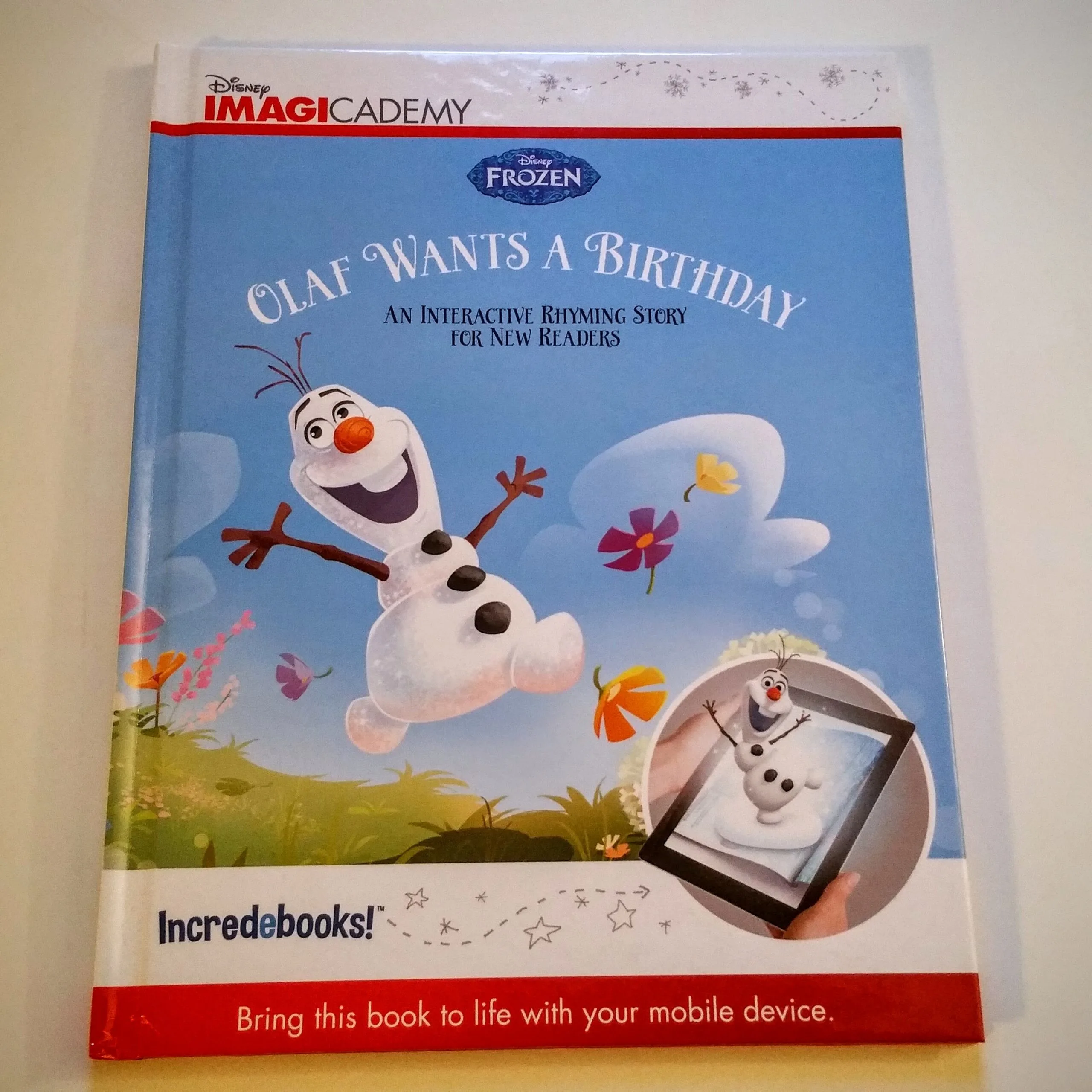 Olaf Wants a Birthday Incredebook