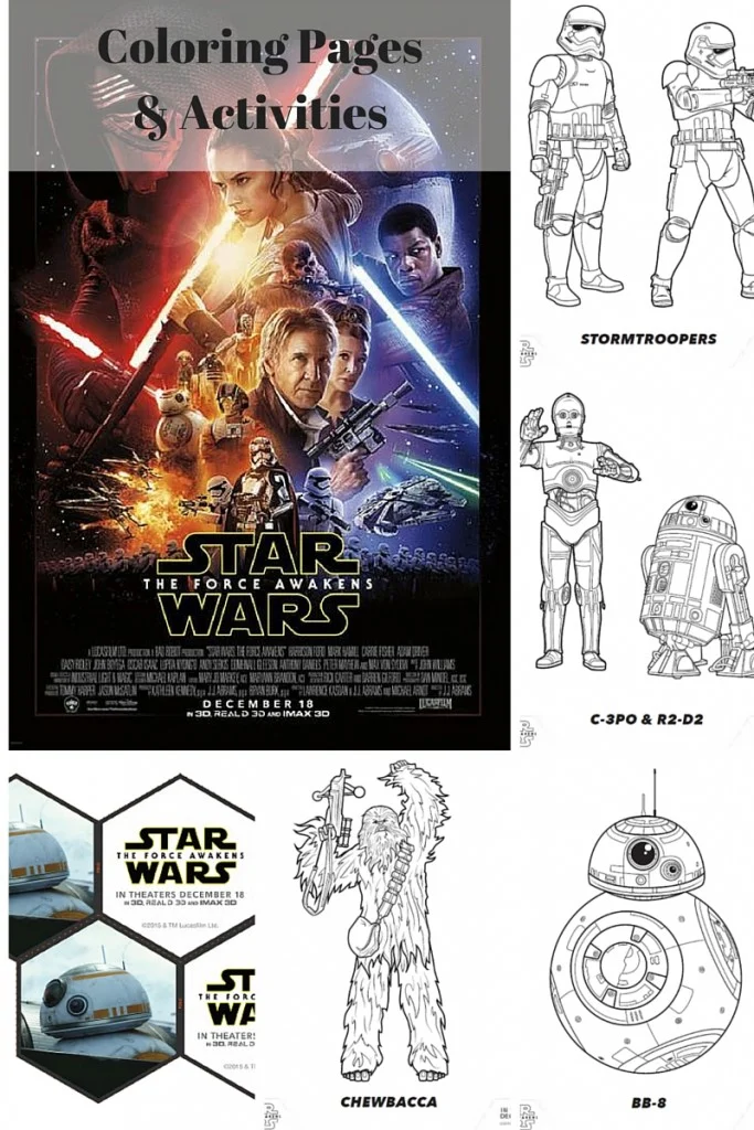 Star Wars The Force Awakens Coloring Pages