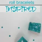 Looking for an easy craft for kids to do? Let them channel their inner Elsa with this Frozen theme paper roll bracelet craft project. I love kids crafts that use simple supplies I already have on hand. This activity is perfect for a Frozen theme birthday party or even a playdate!