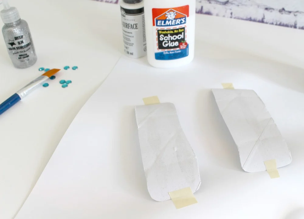 How to make Disney Frozen paper roll bracelet