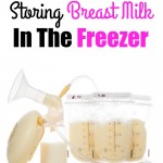 If you are a breastfeeding mom these tips for storing breast milk in the freezer are just what you need to make sure your baby is fed safely!