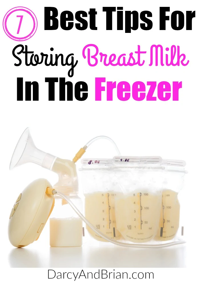 If you are a breastfeeding mom these tips for storing breast milk in the freezer are just what you need to make sure your baby is fed safely!