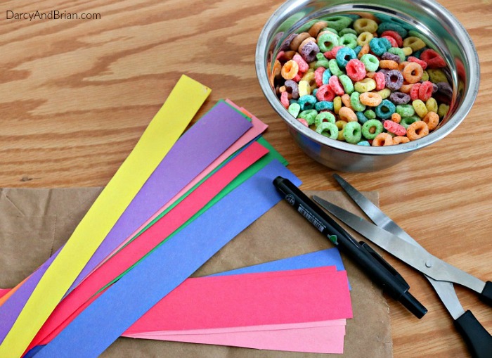 Teaching kids is fun and easy with this simple Fruit Loop Homemade Counting & Matching Game! Grab supplies and have fun with your kids!