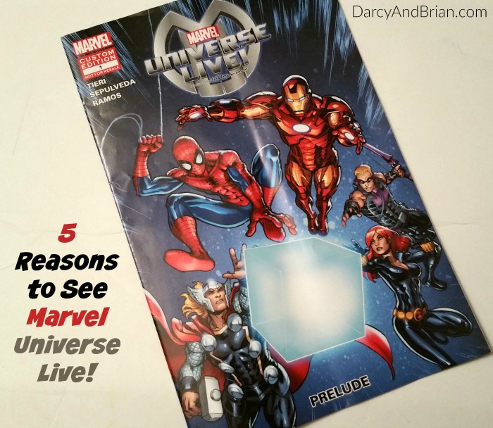 Wondering if you should take your family to see the Marvel Universe Live arena show? Check out these reasons to go see it if you have the chance!