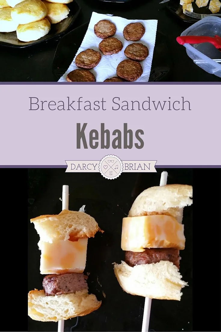 Want the kids to help in the kitchen more? Make these Breakfast Sandwich Kebabs with them for an easy brunch or breakfast idea. This is a recipe kids can help cook for Mother's Day or Father's Day!