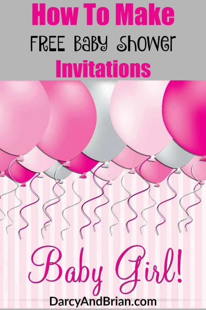 Free electronic store baby shower invitations