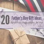 Looking for the perfect Father's Day gift? Check out this list of gift ideas! There are presents you can buy, personalized gift ideas, DIY homemade gift ideas, and activities to do together. Find inspiration for a memorable gift for Dad!