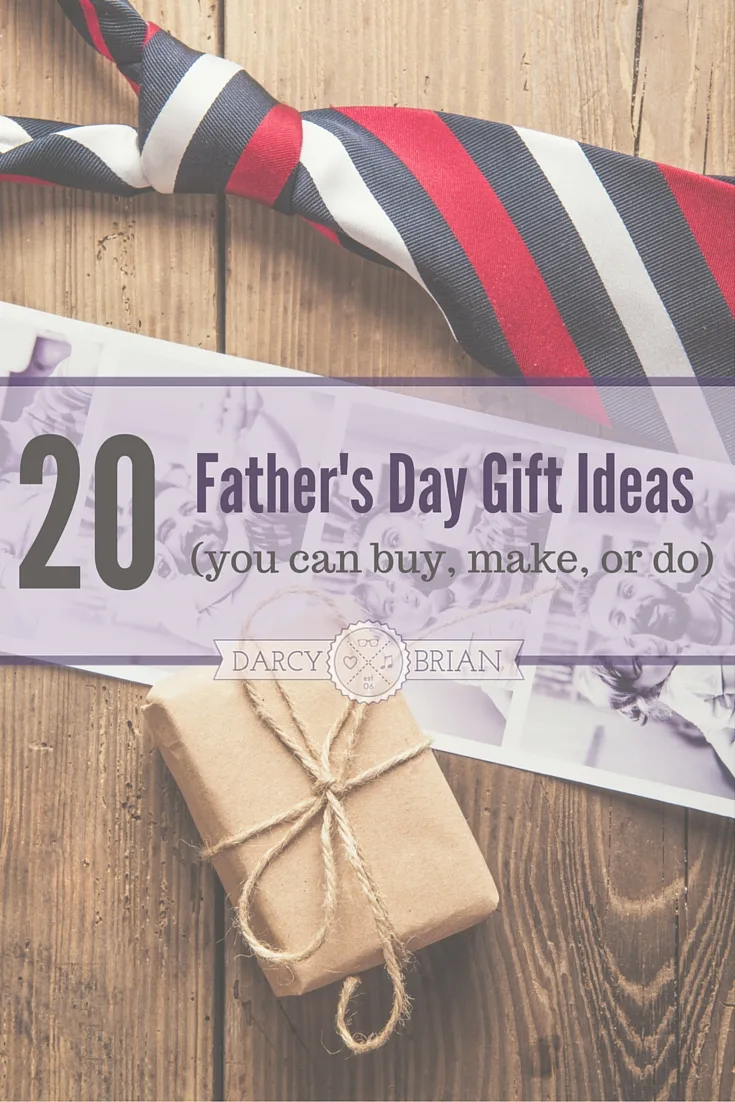 Looking for the perfect Father's Day gift? Check out this list of gift ideas! There are presents you can buy, personalized gift ideas, DIY homemade gift ideas, and activities to do together. Find inspiration for a memorable gift for Dad!