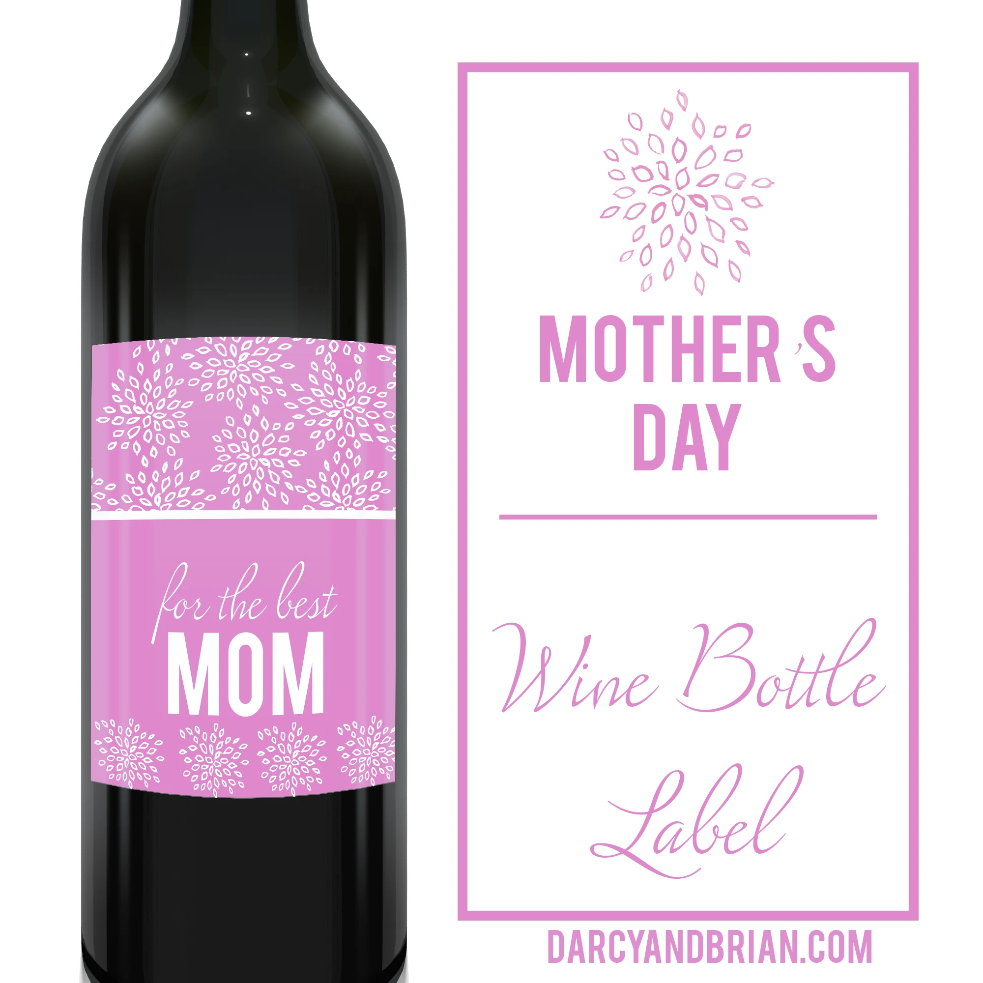 Looking for the perfect gift for a mom who loves wine? Check out these wine accessories plus a free Mother's Day wine label printable.