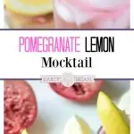 Looking for a refreshing summer drink recipe to serve at your next barbecue? Mix up this Pomegranate Lemon Mocktail for a delicious non-alcoholic drink. It's easy to turn this into a tropical cocktail for adults only too.